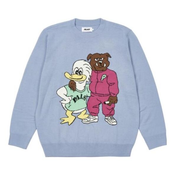 

Свитер dog and duck knit 'blue' Palace, синий