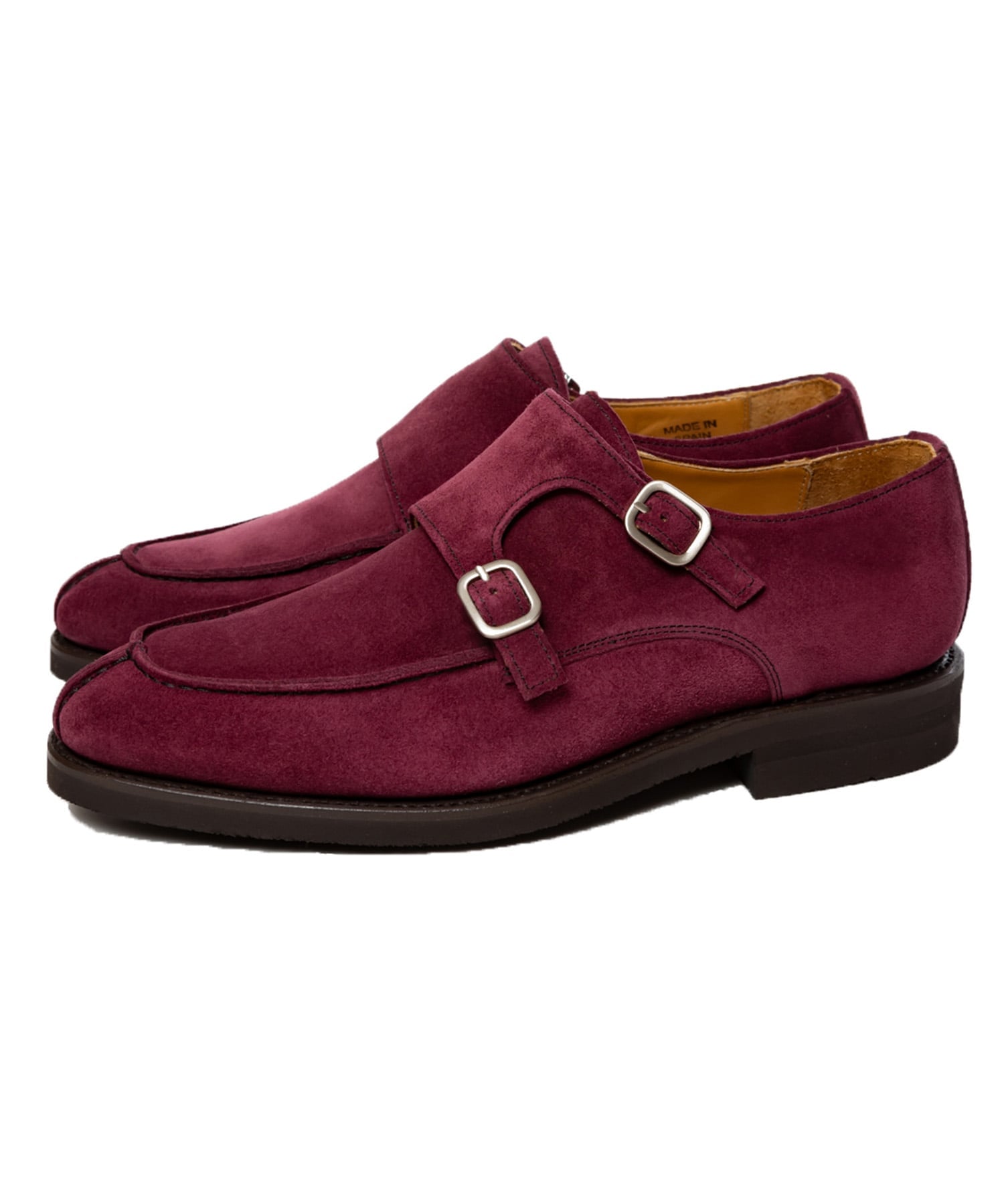 Туфли двойная пряжка Berwick1707, Burgundy