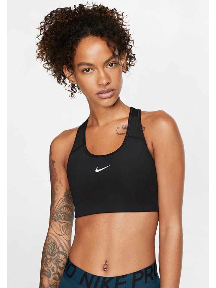

Спортивный бюстгальтер Nike, черный