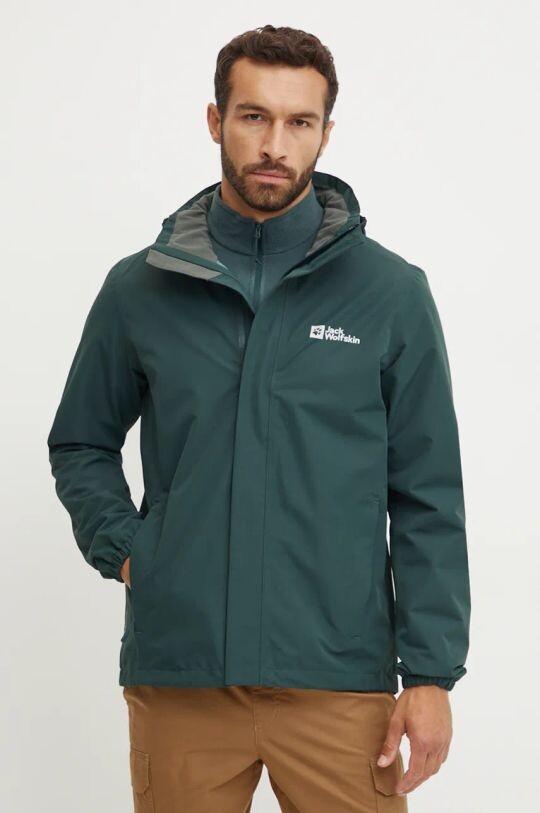 

Уличная куртка Stormy Point Jack Wolfskin, зеленый