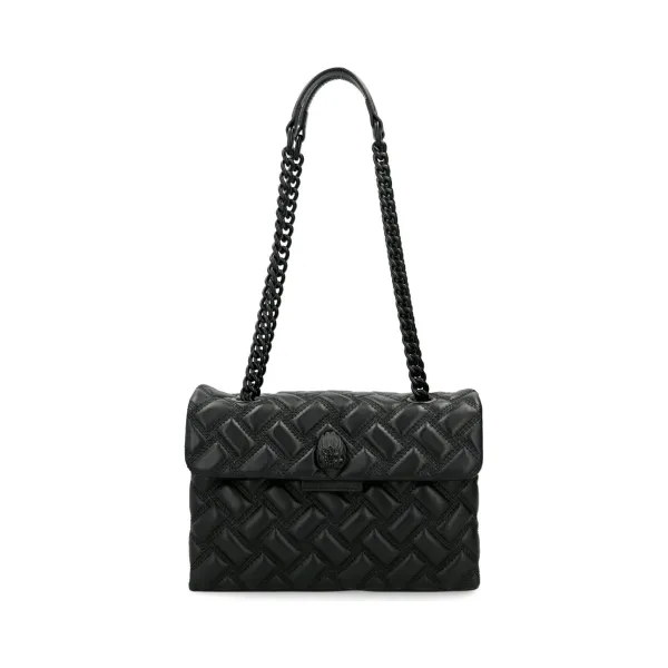 

Кожаная сумка-мессенджер Kensington Kurt Geiger, черный