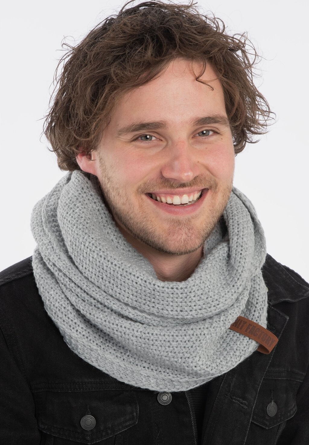 

Снуд COCO Knit Factory, цвет light grey