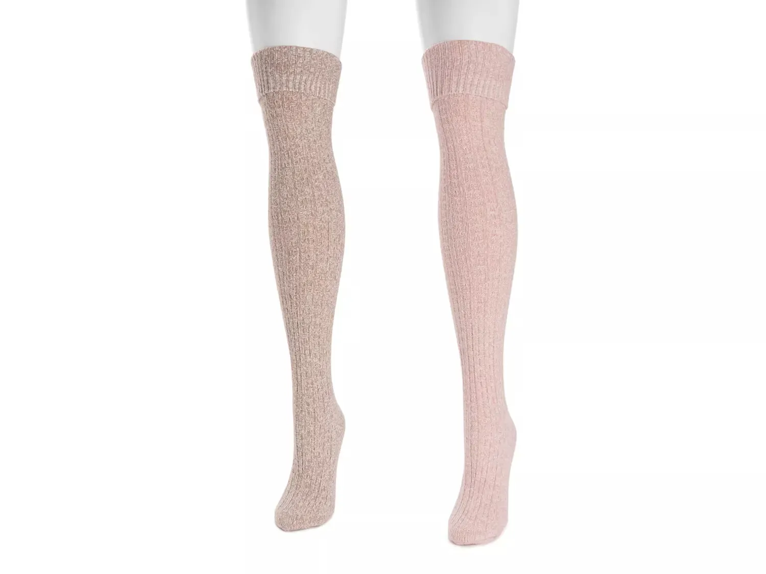 

Женские гольфы Marl - 2 пары Muk Luks, Light Pink/Beige