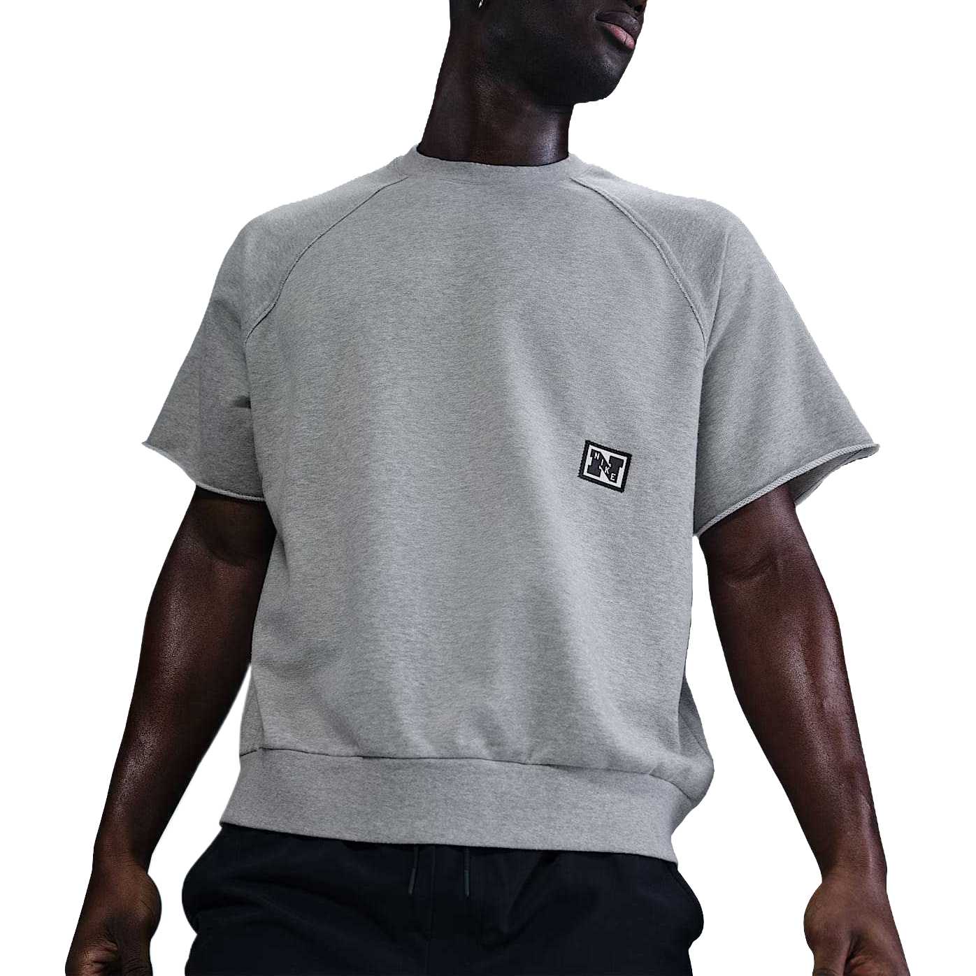 

Футболка Heritage мужская light smoke gray Nike, серый