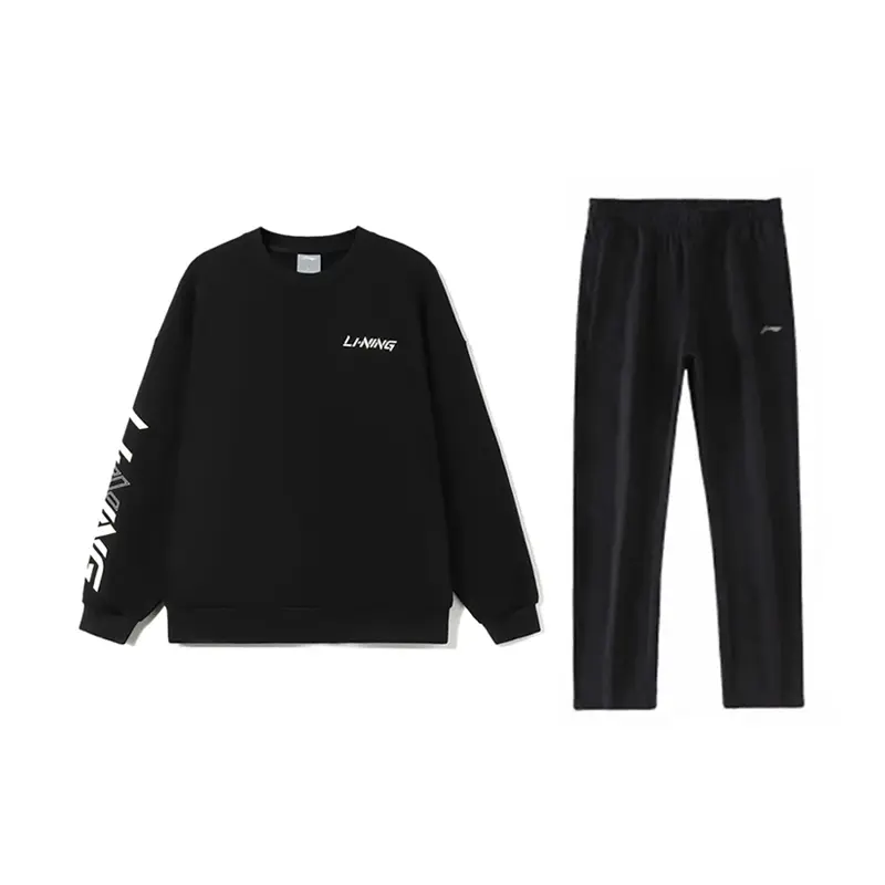 

LINING Повседневная спортивная одежда Unisex Black+Black