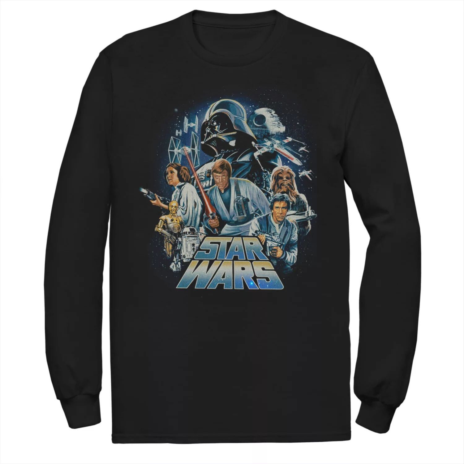 

Мужская футболка с плакатом Star Wars Classics A New Hope Licensed Character