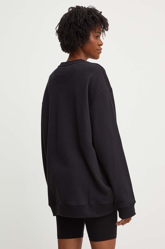 Толстовка Adidas Originals Essentials Oversized French Terry, черный — фото 4