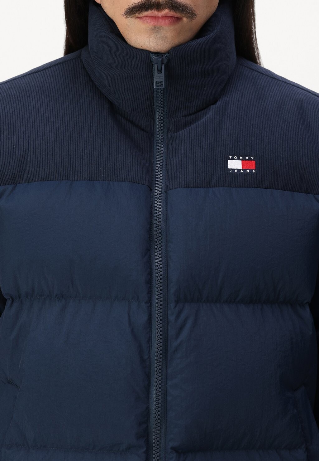 

Зимнее пальто MIX ALASKA Tommy Jeans, темно-синий