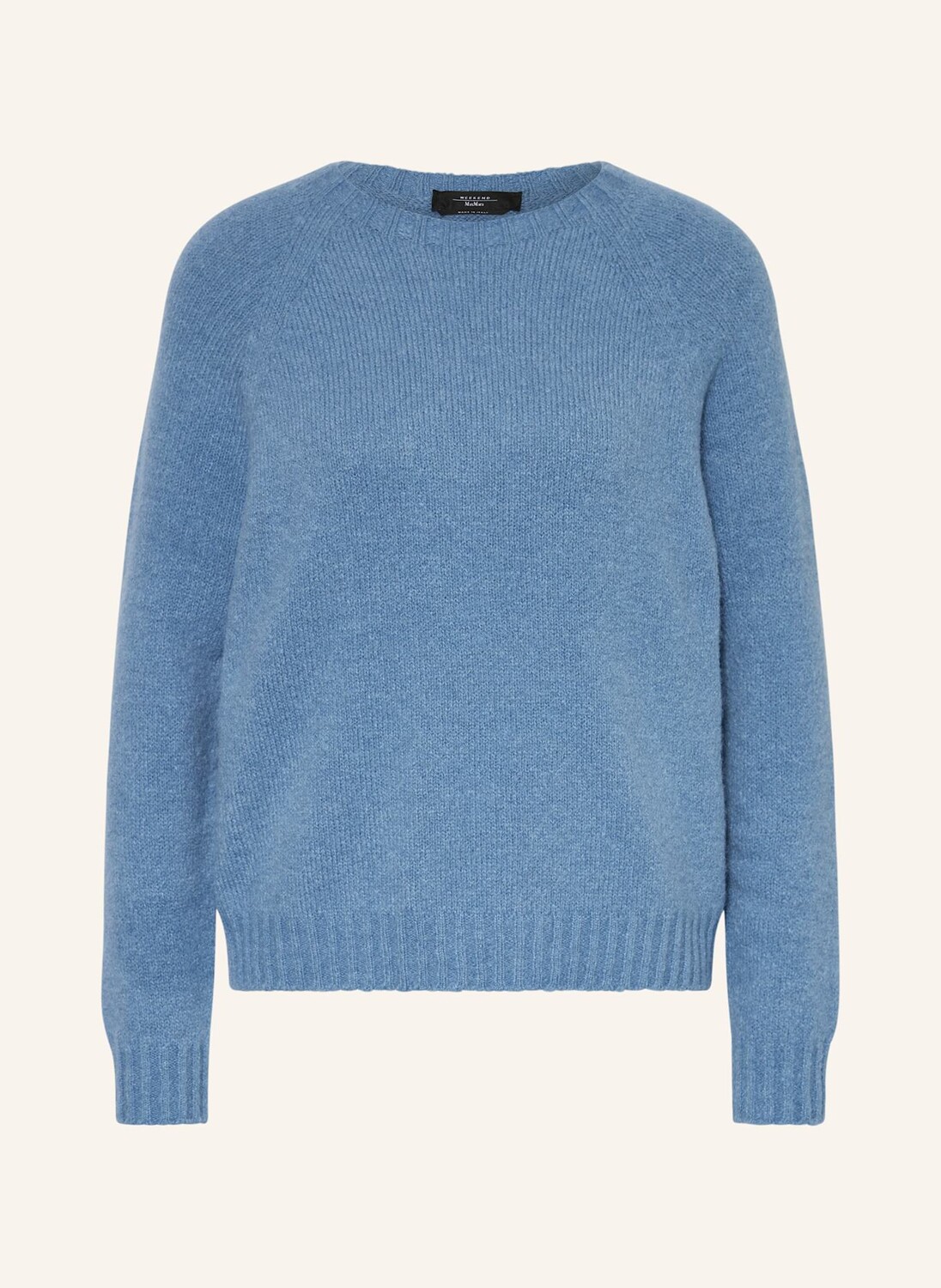 

Свитер гьяччи с альпакой Weekend Max Mara, голубой