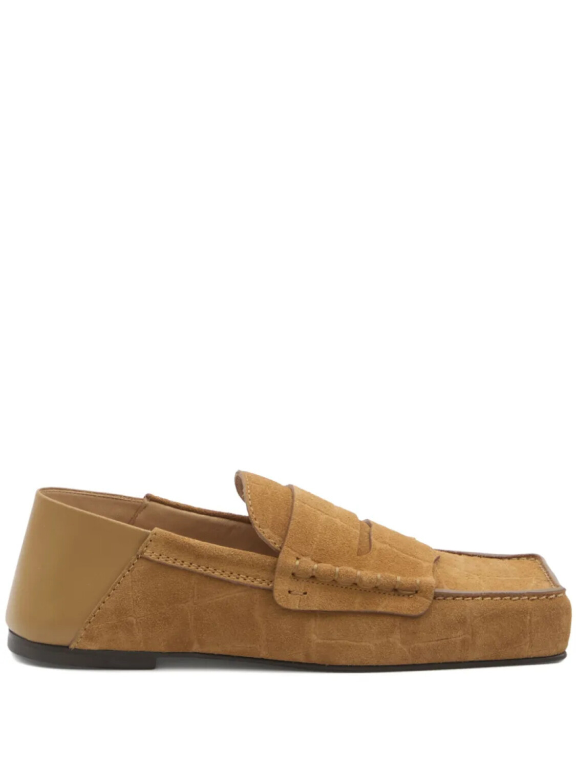Мокасины Jacquemus Carré, коричневый