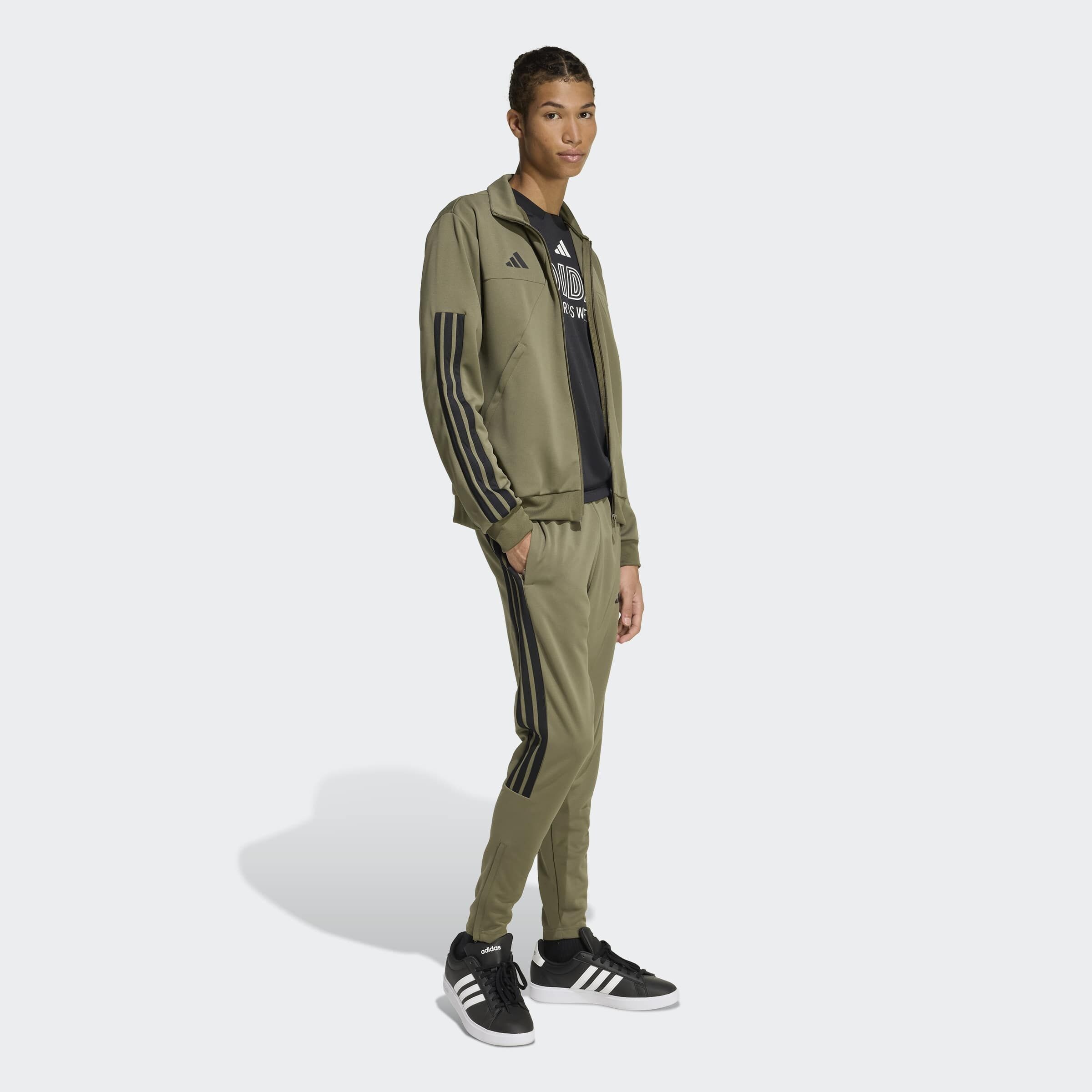 

Adidas Sportswear Узкие спортивные штаны в цвете Olive