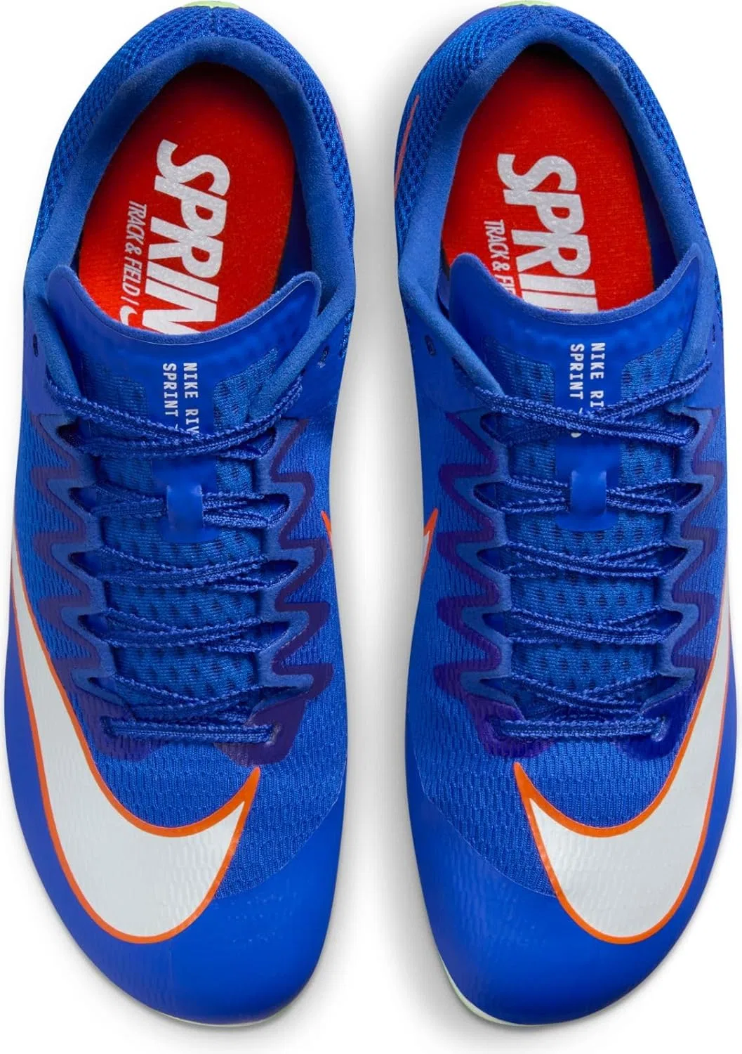 Кроссовки Nike Zoom Rival Sprint для бега унисекс, Racer Blue White Lime Blast — фото 4