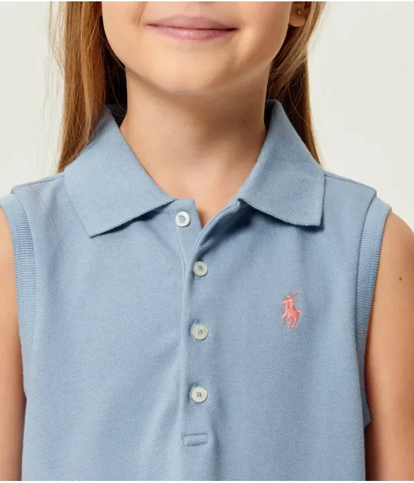 Полюс regular fit Polo Ralph Lauren, синий — фото 4