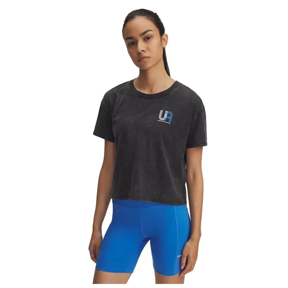 

Футболка с коротким рукавом спортивная Under Armour Run Graphic 1, черный