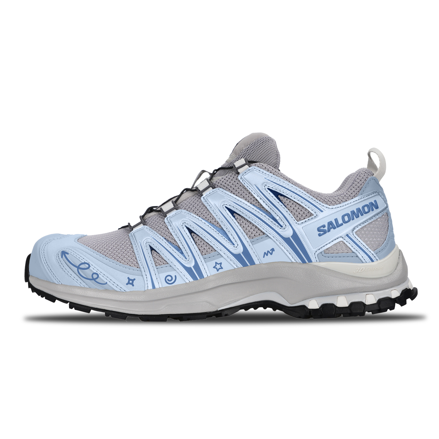 

SALOMON Кроссовки для бега XA PRO 3D Abrasion Resistant Low top Unisex Blue Gray