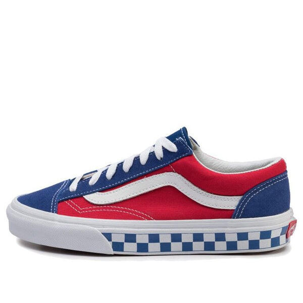 

Кроссовки style 36 'bmx checkerboard' Vans, красный