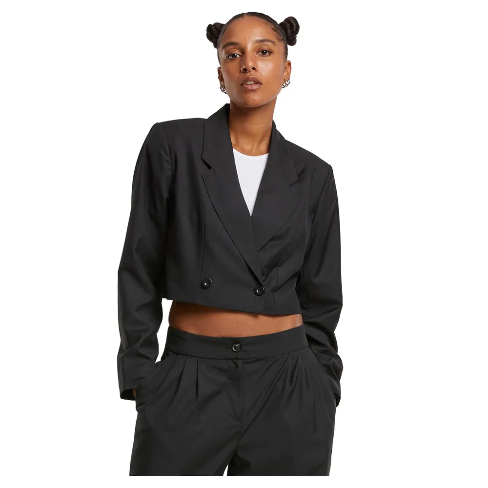 

Блейзер Urban Classics Cropped, черный