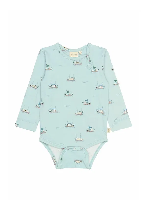 Боди Petit Piao, модель illusion blue boat aop, цвет иллюзия синий