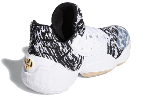 Кроссовки harden vol. 4 gca Adidas, черный — фото 3