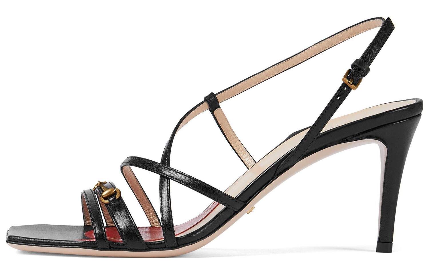 Босоножки женские Gucci One-Strap, черный