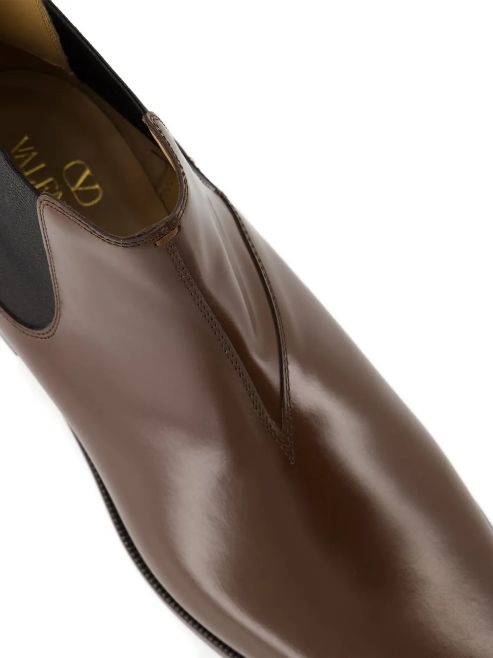 Ботинки челси Pas Des Dieux из телячьей кожи VALENTINO GARAVANI, коричневый — фото 4