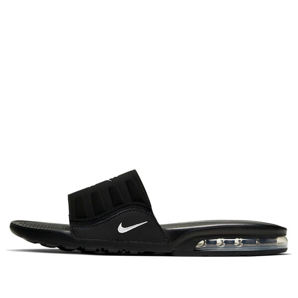 

Тапочки air max camden slide 'black white' Nike, черный