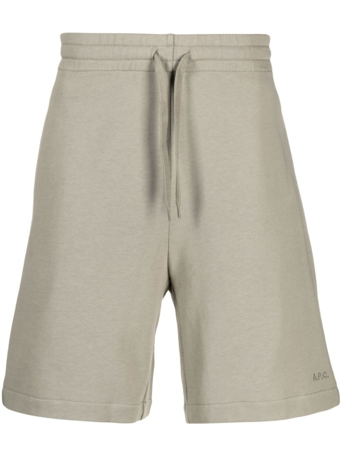 

A.P.C. спортивные шорты с кулиской, зеленый