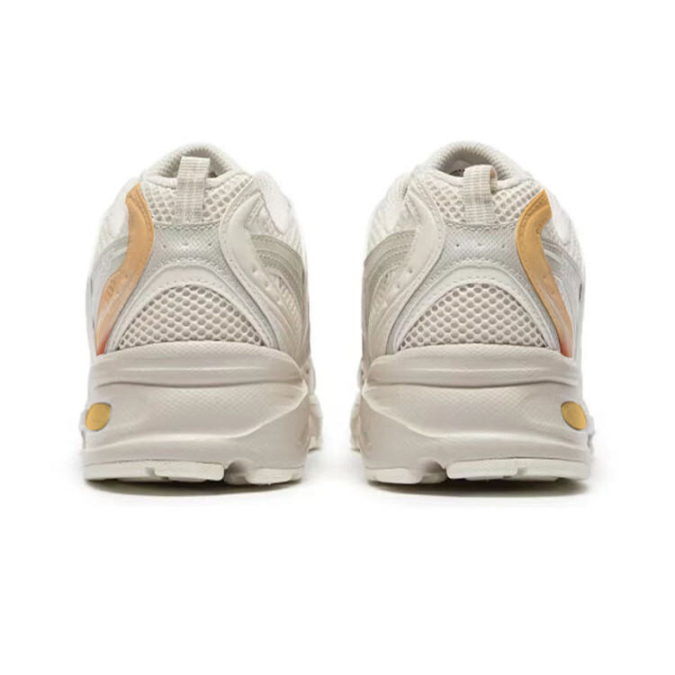Кроссовки New Balance 530 Anti-Slip And Wear-Resistant Breathable, молочнно-белый/коричневый — фото 4