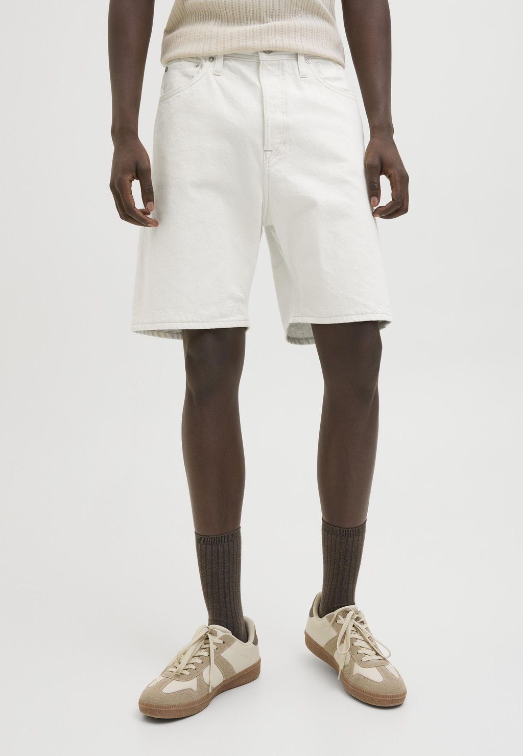 

Джинсовые шорты JJITONY JJORIGINAL Jack & Jones, кремовый