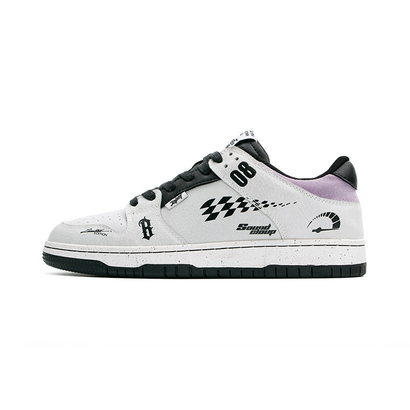 

Кроссовки MR.A Skateboarding Shoes Men Low-top Gray, серый