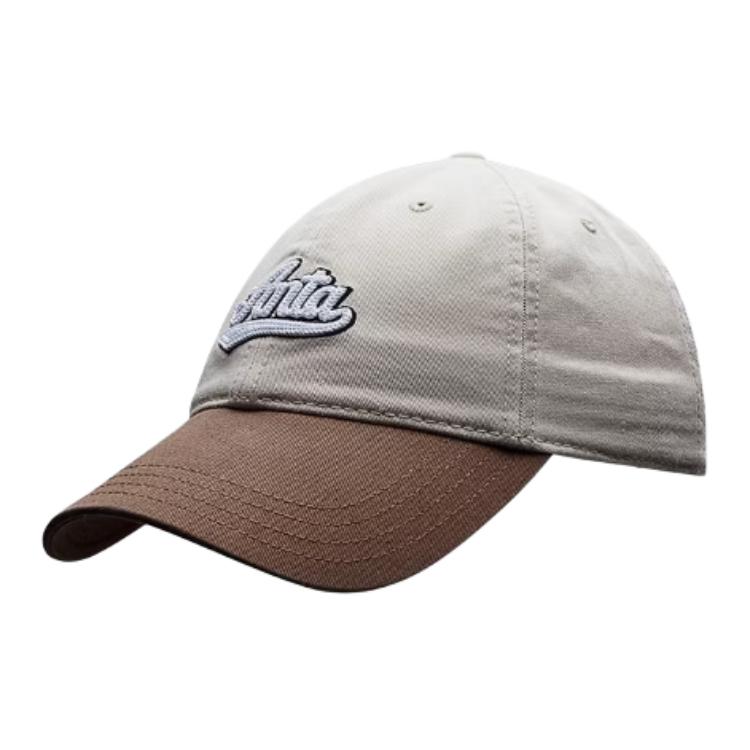 

ANTA Ферментная стирка бейсболка унисекс светло-хаки, Light Khaki