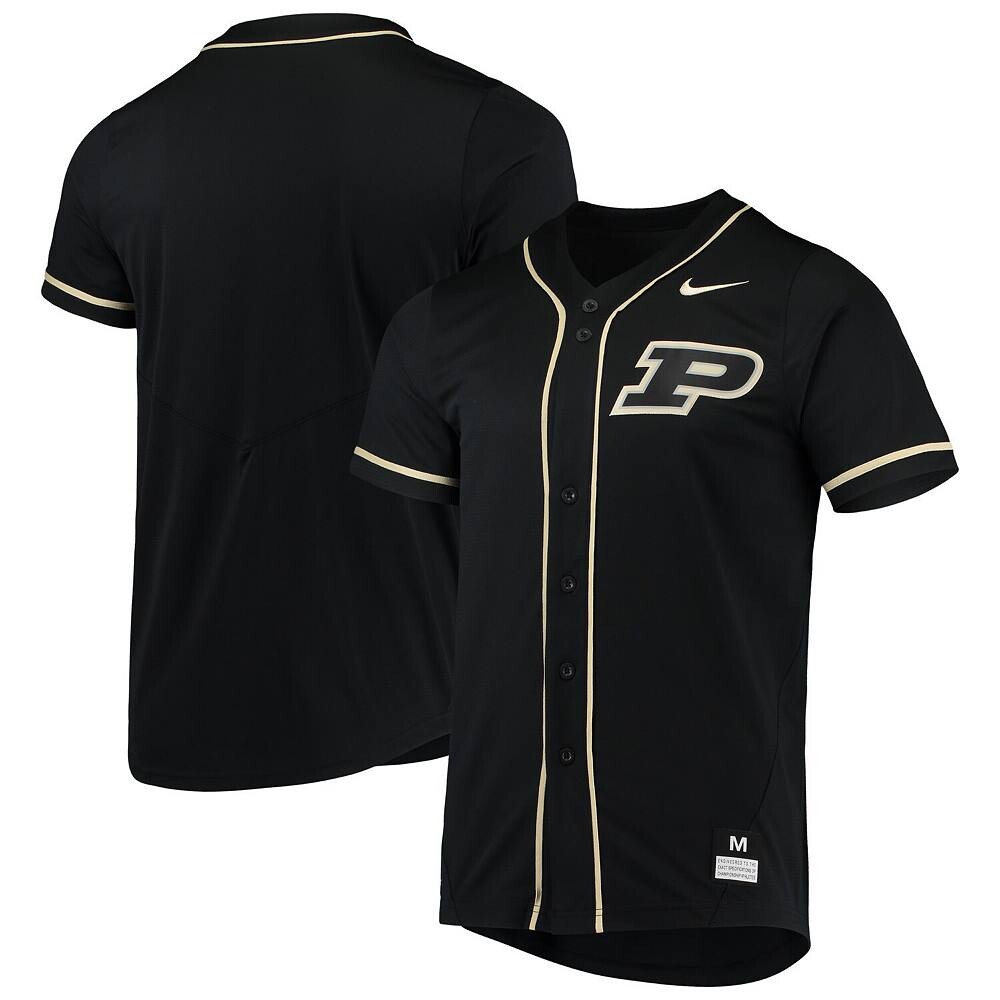 

Мужская черная бейсбольная майка Nike Purdue Boilermakers Replica, цвет Prd Black
