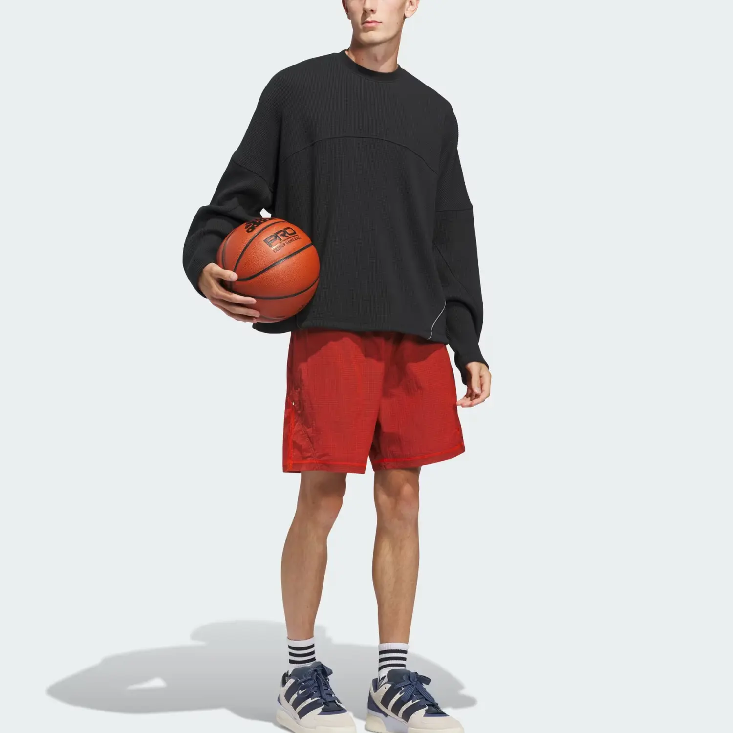 Футболка SS25 La Cienega Unisex Adidas Originals, черный — фото 3