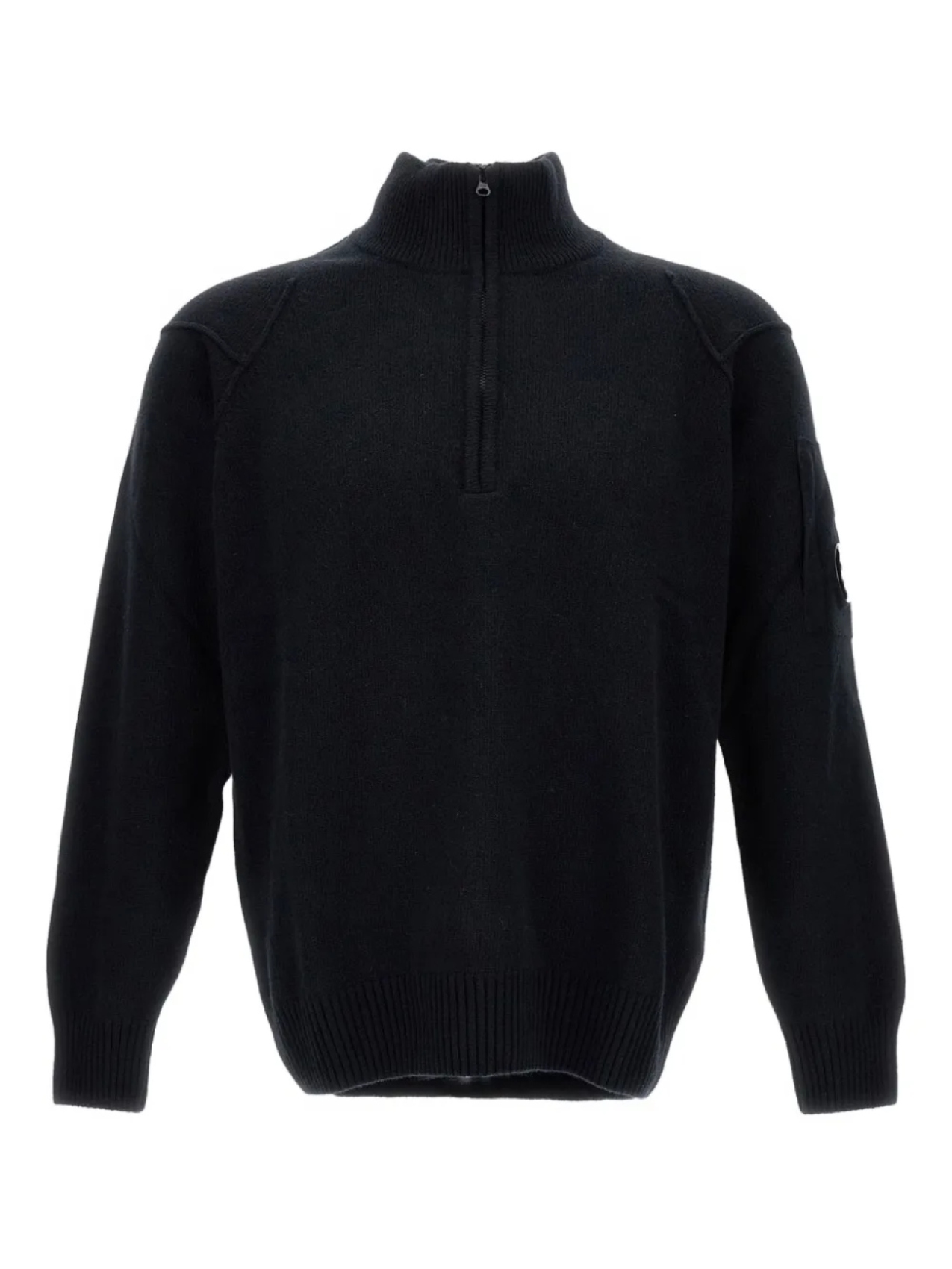 

Свитер CP Company с полумолнией и линзами C.P. Company, черный