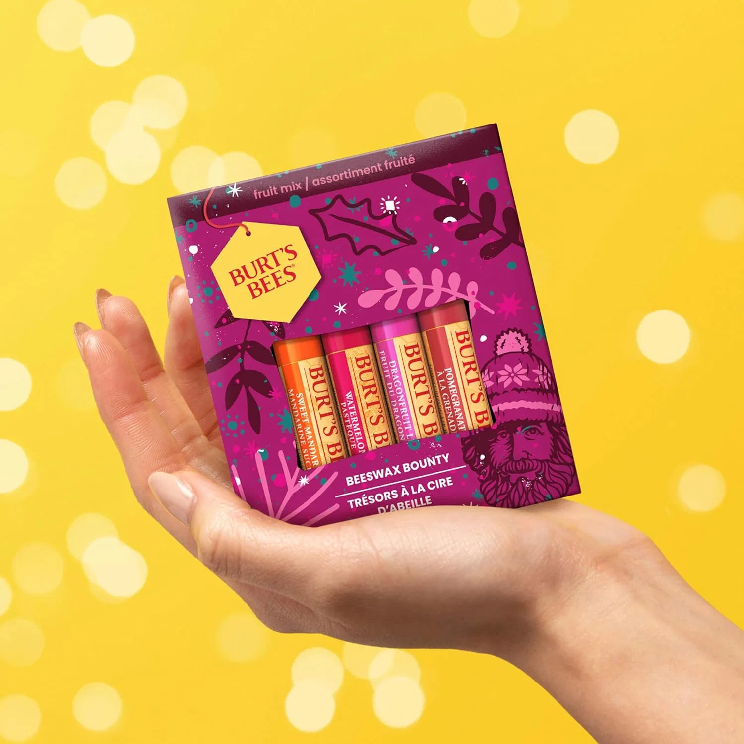 Набор бальзамов для губ с пчелиным воском «Bounty Fruit» от Burt's Bees Burt'S Bees — фото 4