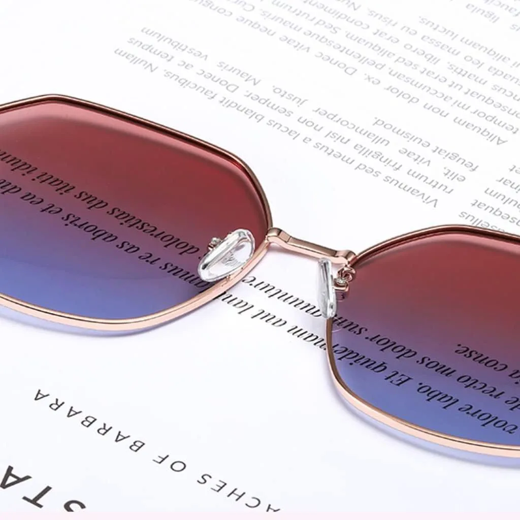 

Солнцезащитные очки с градиентной поляризацией, солнцезащитные очки с защитой от УФ-излучения и эффектом истончения цвета, женские солнцезащитные очки TWLJYWJD, B