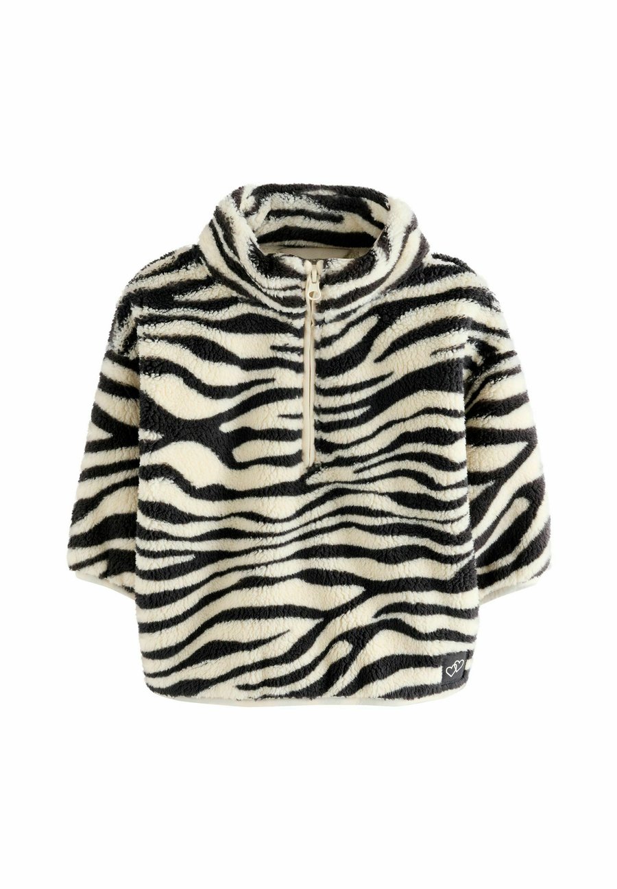 

Джемпер Next HALF ZIP, Black/White Zebra Print/Black