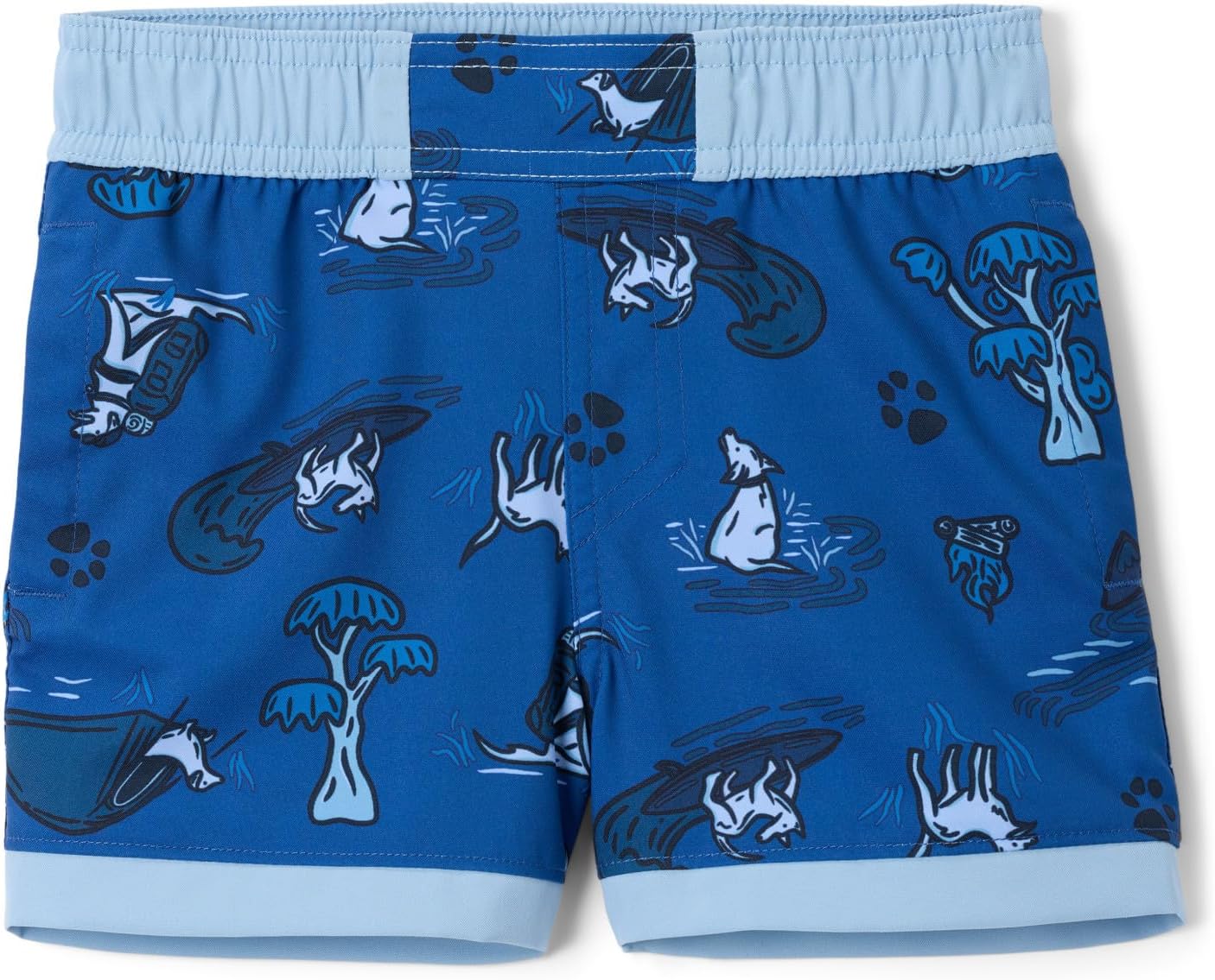 

Пляжные шорты Columbia Boys Sandy Shores Printed, Mountain Blue Trail Tails/Ripple Blue