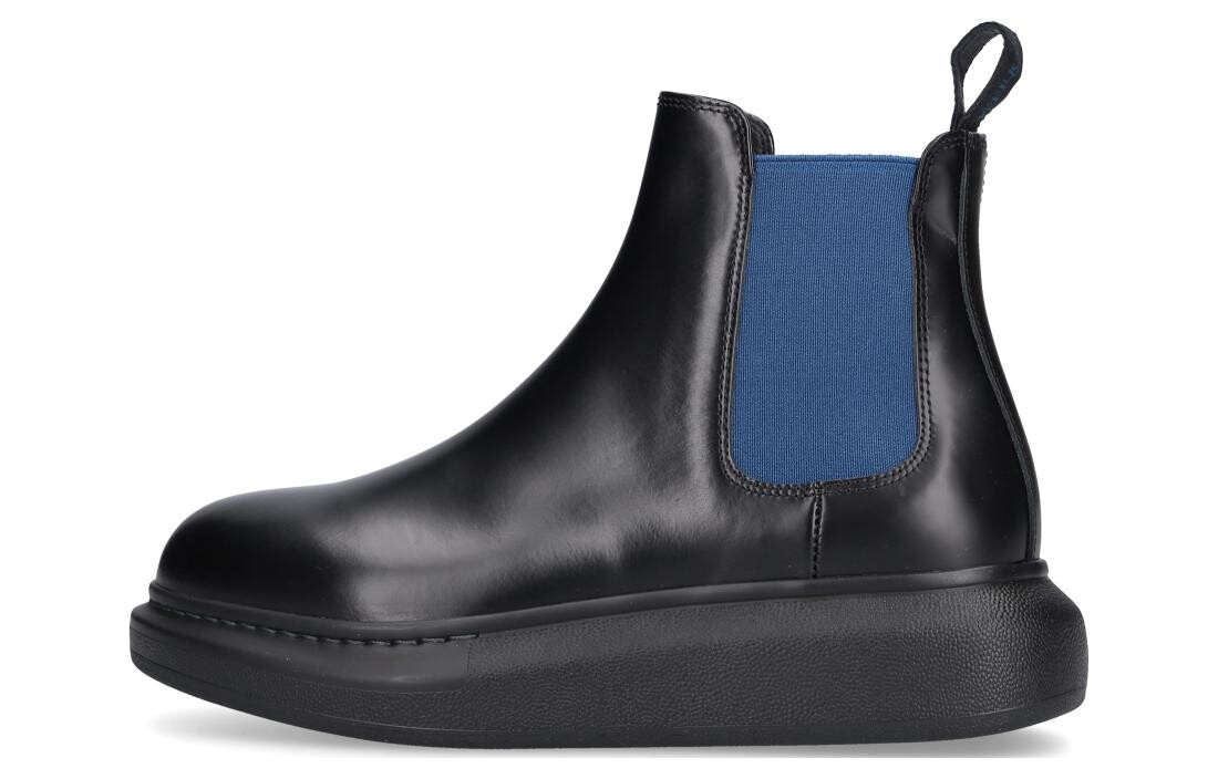 Ботинки женские Alexander Mcqueen Hybrid Chelsea, черный / синий