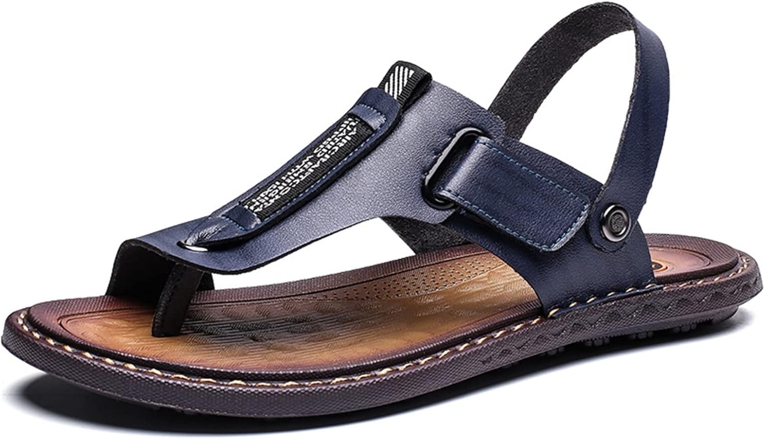 

Мужские сандалии WCXTY для пальцев с косточками, стильные легкие ортопедические тапочки для ходьбы, летние мягкие дышащие сандалии с кольцом для пальцев, для плантарного фасциита, синий
