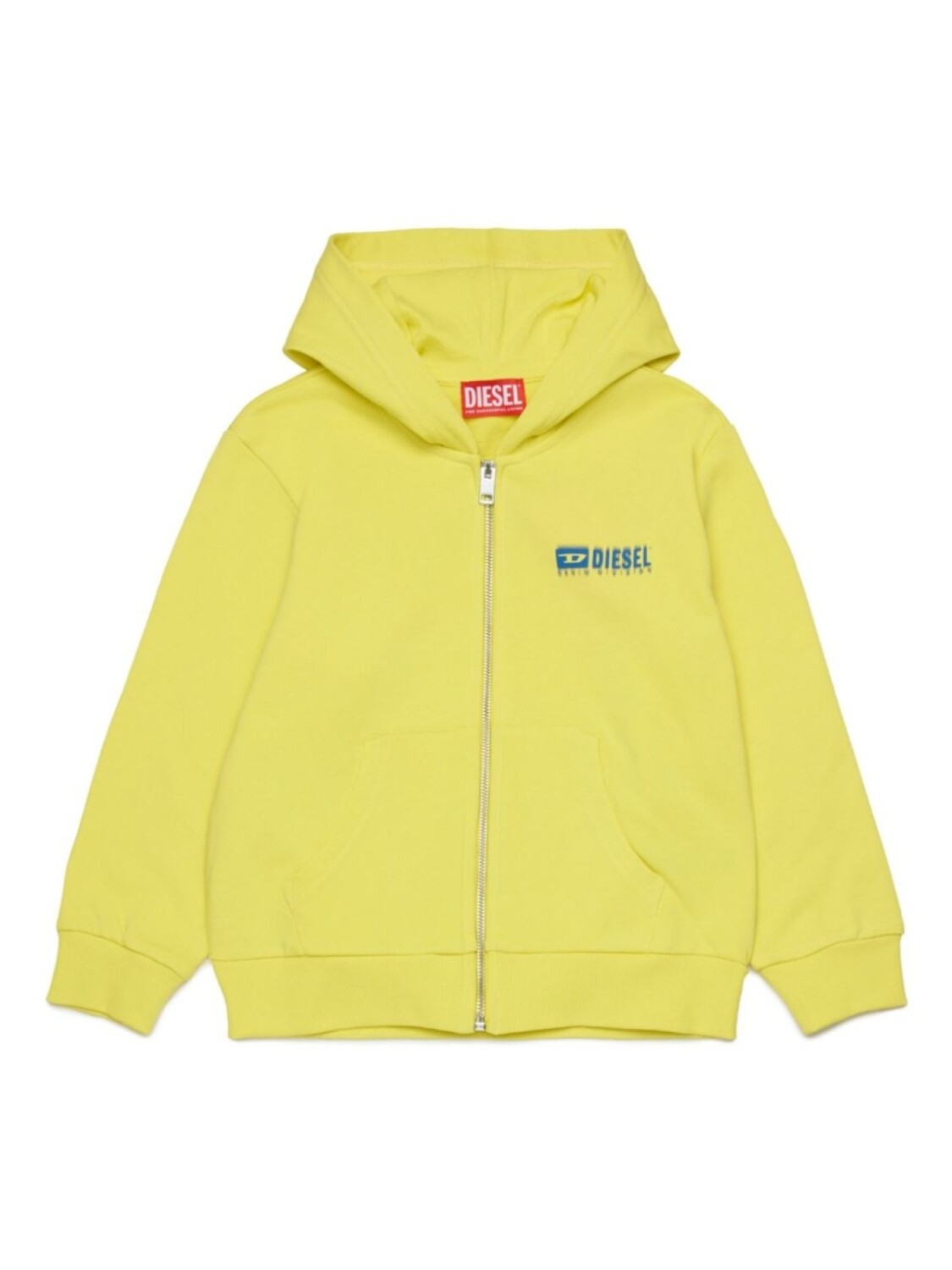 

Diesel Kids худи на молнии, желтый