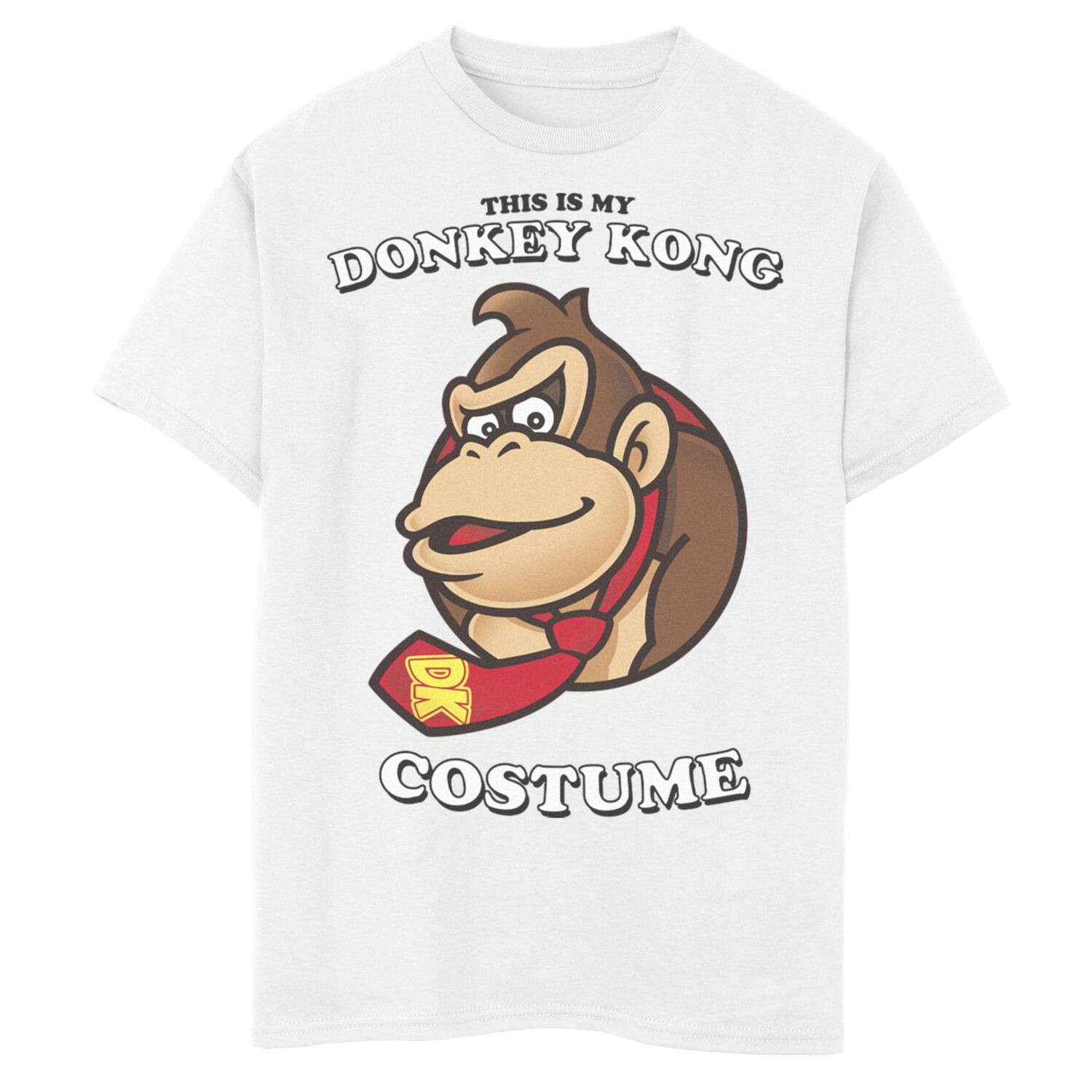 

Футболка с рисунком Nintendo Donkey Kong для мальчиков 8–20 лет Licensed Character