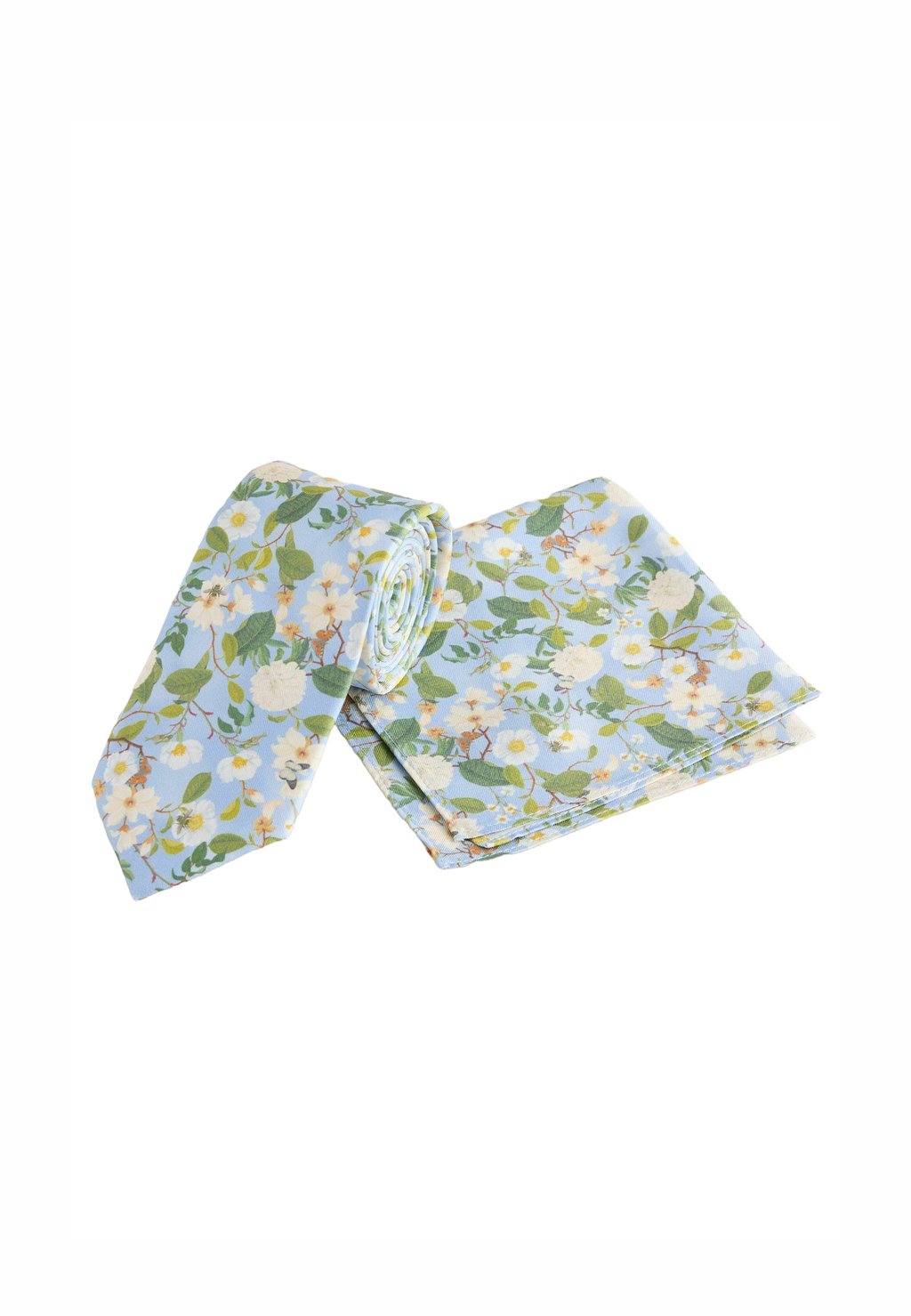 

Галстук REGULAR - KEW GARDENS FLORAL SET - Pocket square Next, синий