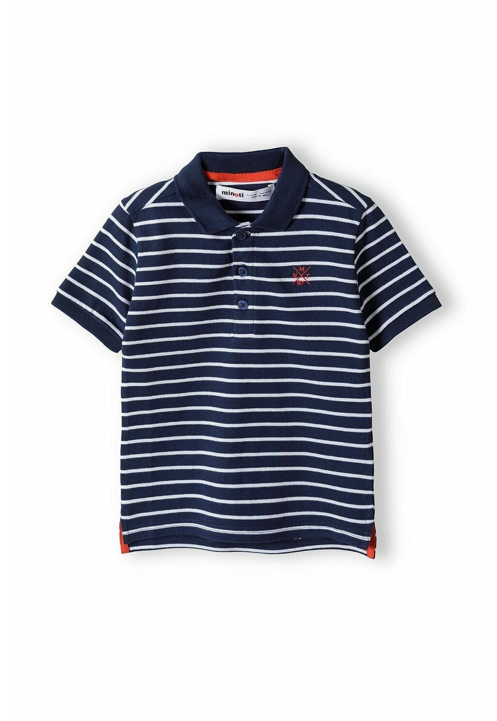 

Рубашка-поло SHORT SLEEVE MINOTI, цвет dark blue white