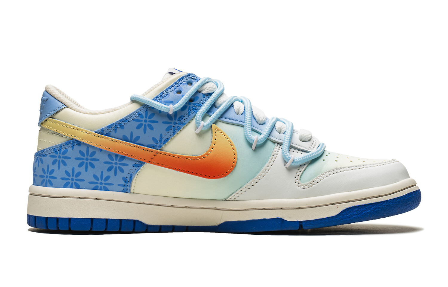 

Кроссовки Nike Dunk Skateboarding Shoes Men Low-top Orange, синий