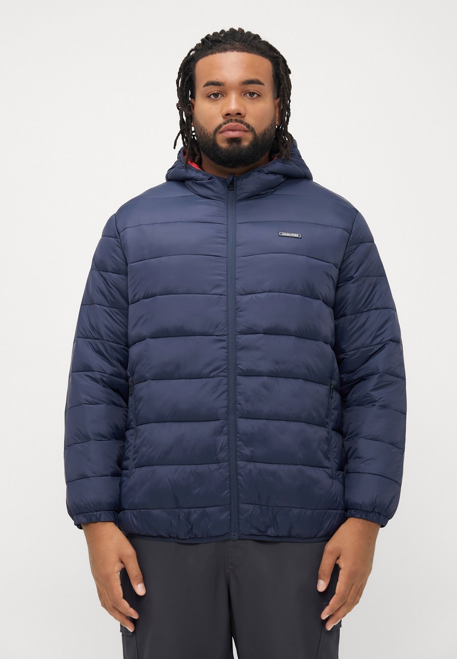 

Куртка Jack & Jones JJVINCENT PUFFER HOOD, Navy/Dark Blue