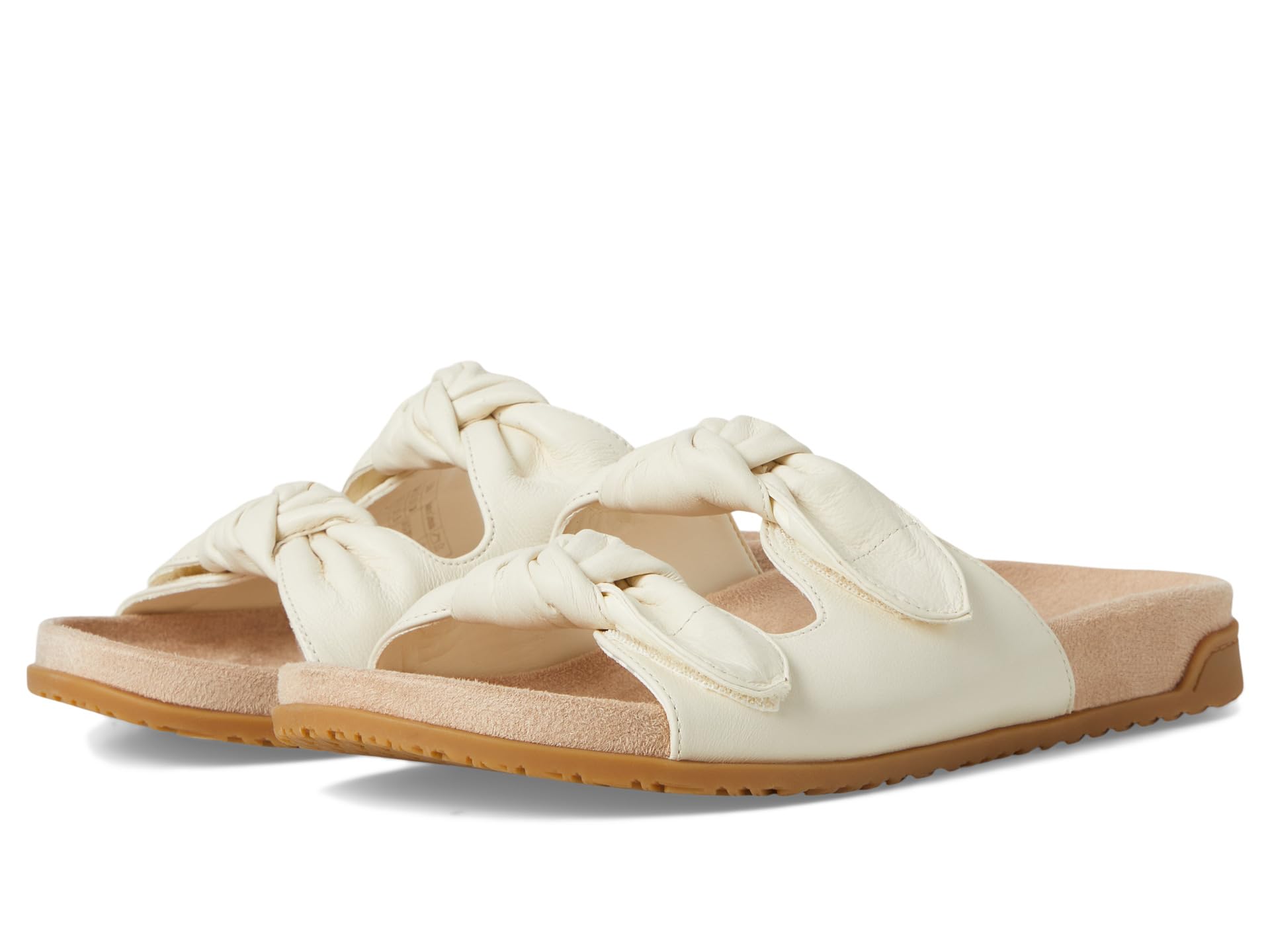 Сандалии VIONIC Elara Slingback Sandals, цвет Ivory Leather