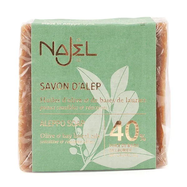 

Ремонтное мыло Jabón Alepo 40% Hbl Najel, 185 g