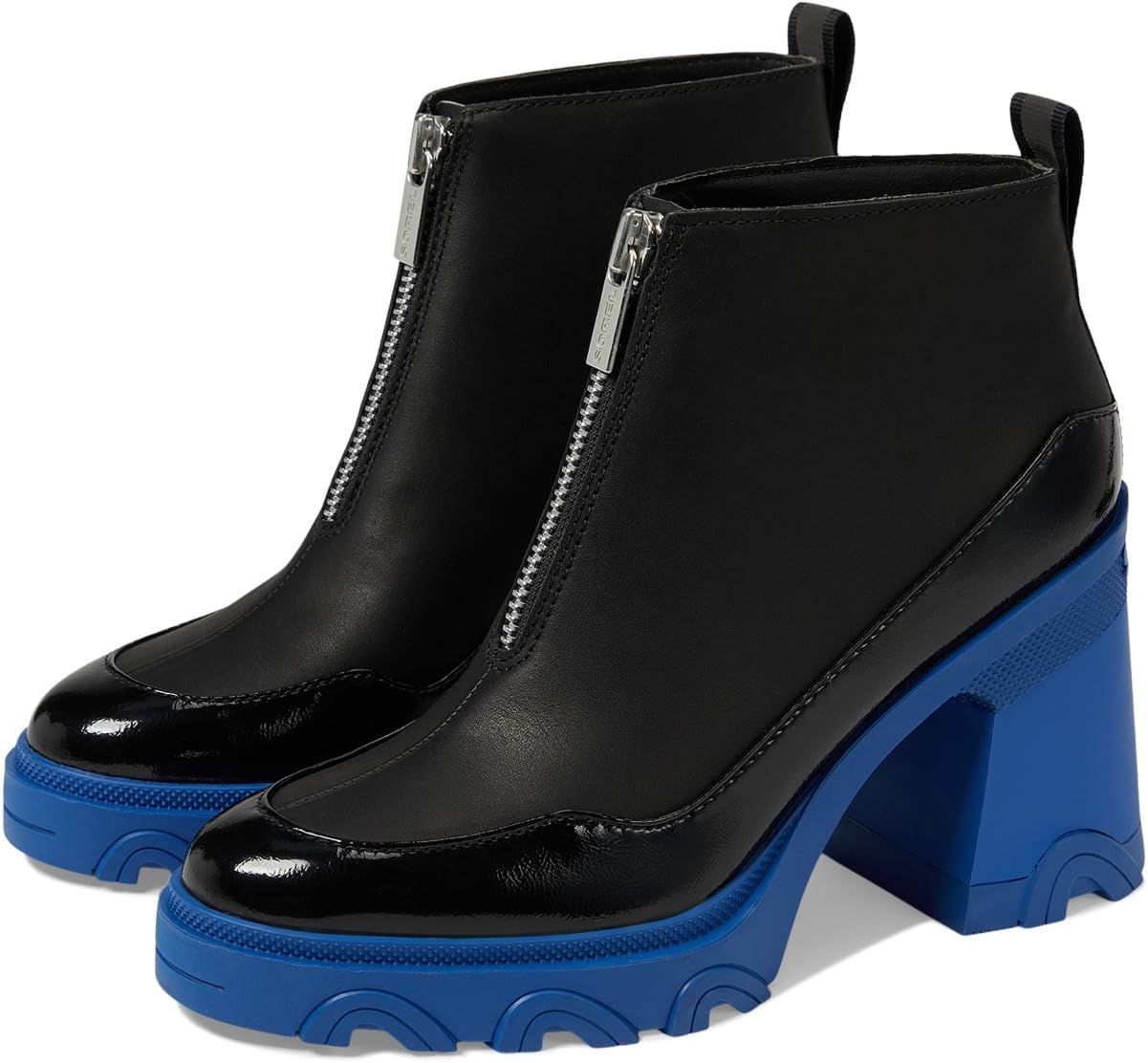 

Ботинки SOREL BrexHeel Zip, цвет Black/Cobalt Blue