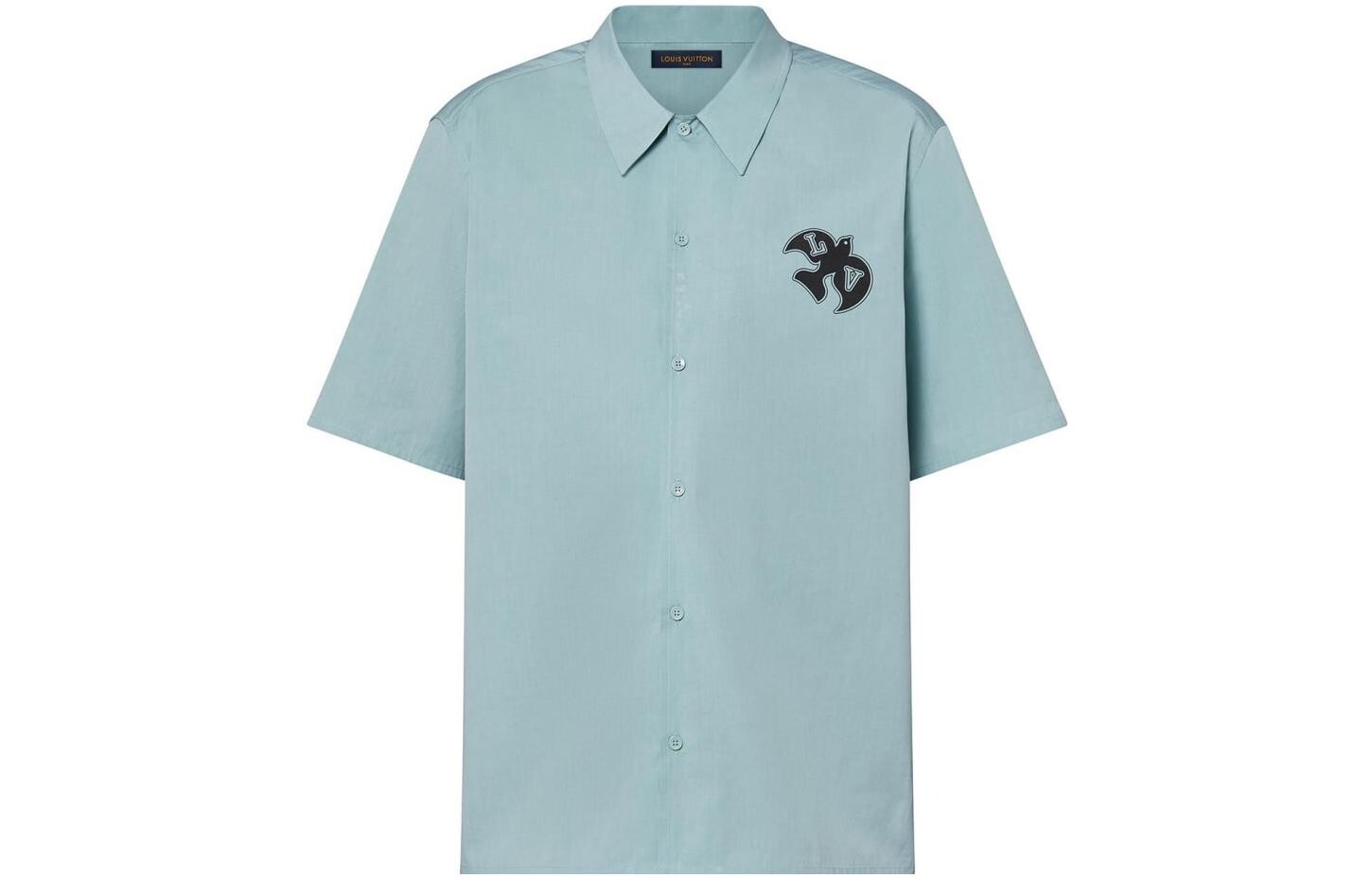 LOUIS VUITTON Мужская рубашка, цвет Blue